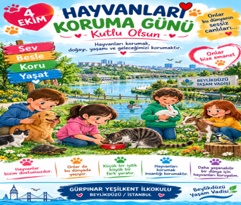 GÜRPINAR YEŞİLKENT İLKOKULU HAYVANLARI KORUMA GÜNÜ KODLAMA ETKİNLİĞİ